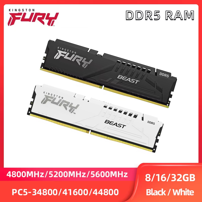 Ddr5 4800Mhz - Kingston FURY Beast DDR5 8GB 16GB