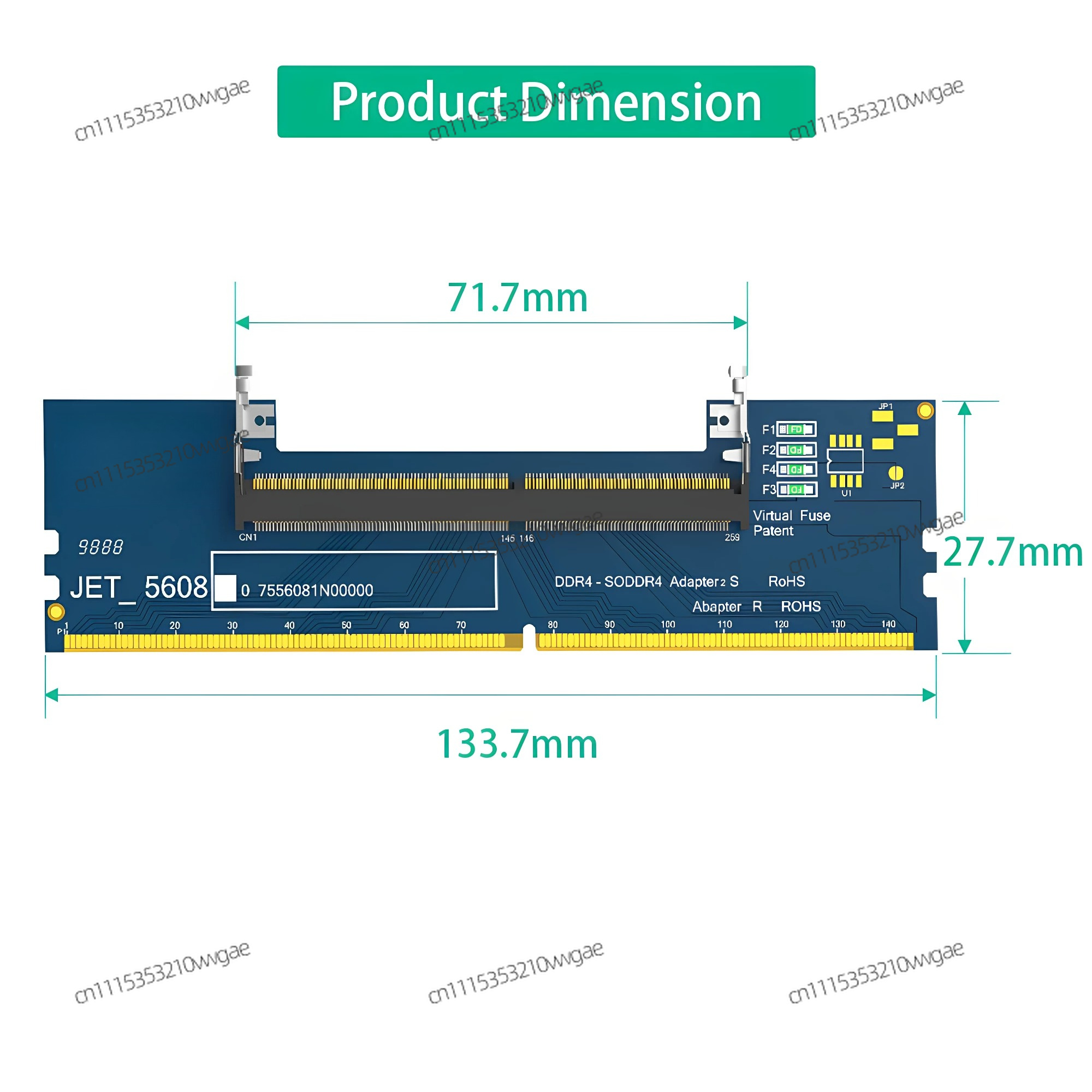 Kartu Adaptor RAM Laptop, Meng - Ddr5 Laptop Ram ulasan dan harga