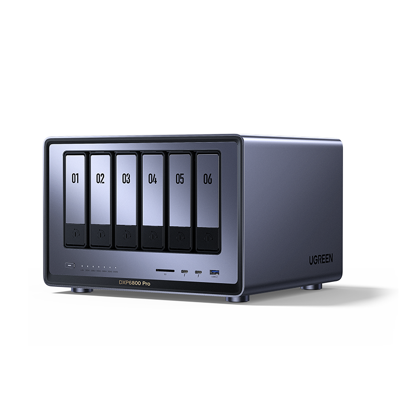 DXP6800 Pro NAS Desktop 6-Bay, - Ddr5 8Gb ulasan dan harga