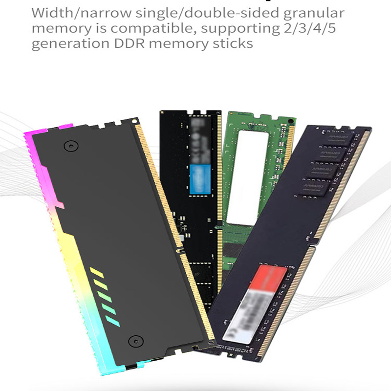TEUCER PC Memory Heatsink RAM  - Ddr5 Rgb Ram ulasan dan harga