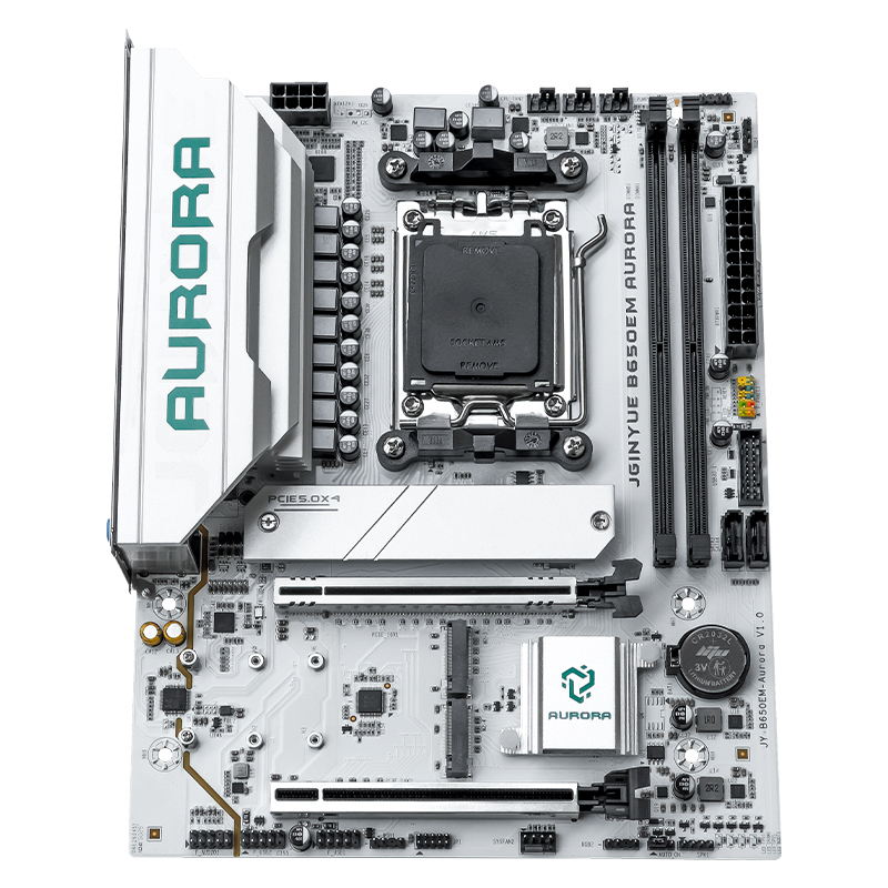 JGINYUE B650M AURORA Motherboa - Ddr5 Rgb Ram ulasan dan harga